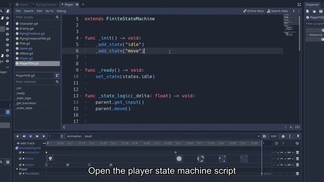 Make a Godot Roguelike Part 5 - Enemy attack and player dead смотреть онлайн
