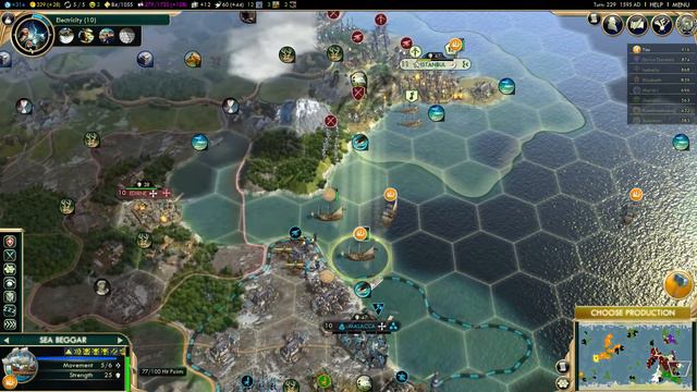 Civilization 5 Brave New World Let's Play - Dutch Immortal - #21 "Spanish War: Istanbul Intrigue" смотреть онлайн