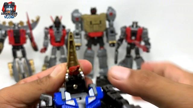 Oversized KO POTP Dinobots in G1 Colors Review Part 1(Black Mamba Dino-Troops Alloy Version) смотреть онлайн