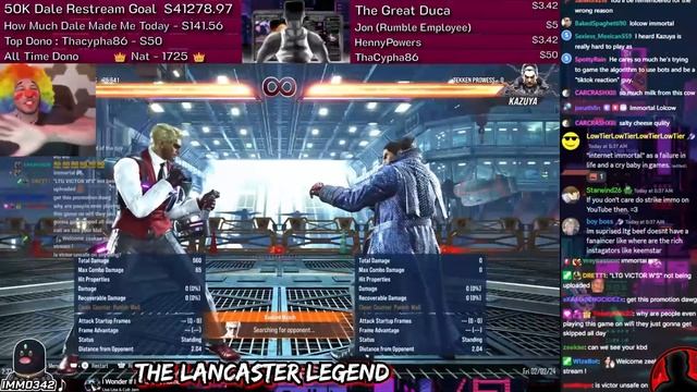 LowTierGod Meets his New Zesty Tekken 8 Rival! (ft. Immo342) смотреть онлайн