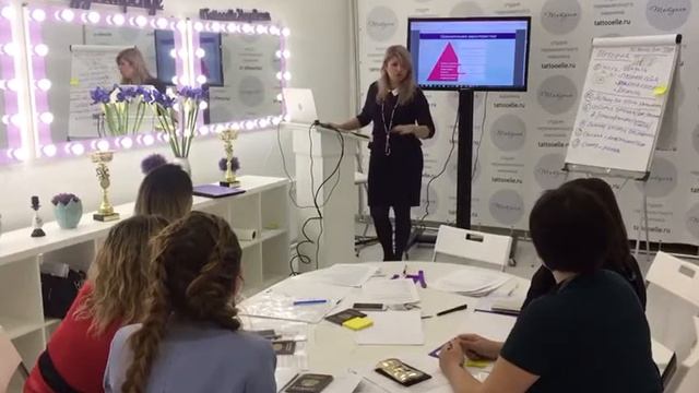 Тьютор в Татуэль, обучение перманентному макияжу для преподавателей. смотреть онлайн