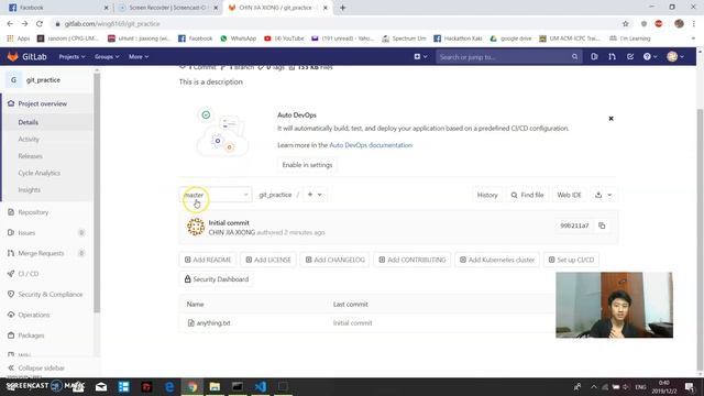 [English] [Git] 03 Branching And Master Concept смотреть онлайн