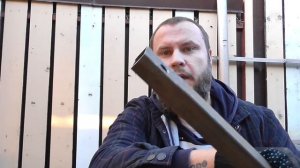 Жесткая сцепка (штанга) для буксировки легкового автомобиля, своими руками. #29