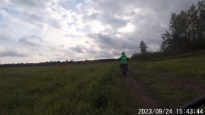 Первые шаги по внедорожью. Питбайк kayo 140.