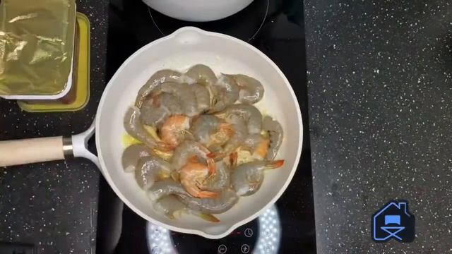 Fried shrimps ? with garlic ? быстрый и легкий способ приготовления креветок смотреть онлайн