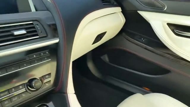 BMW 650i Gran Coupe Sakhir Orange Opal white Leather w Orange Piping! Full Review смотреть онлайн