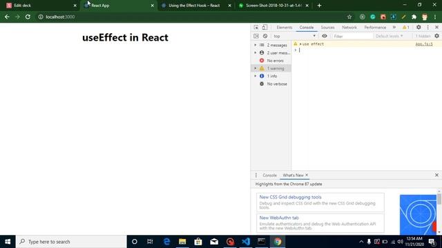 React tutorial for beginners #29 useEffect Hook in ReactJs смотреть онлайн