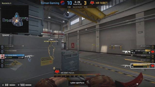 HellRaisers vs Syman - Map2 @Nuke | Forge of Masters Season 2: Online Stage смотреть онлайн