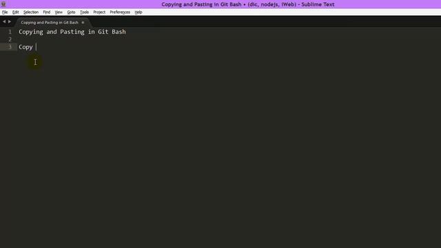 How to Copy and paste in Git Bash смотреть онлайн
