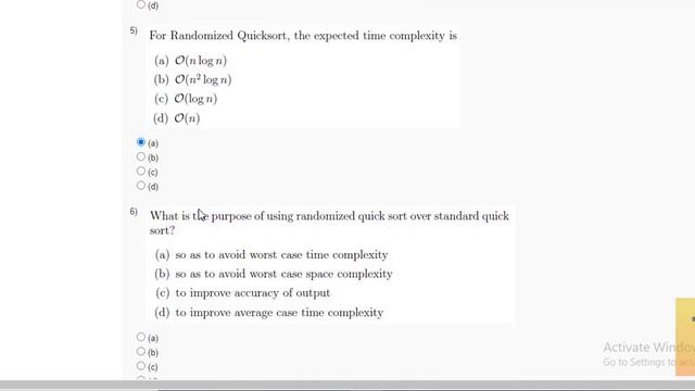 Introduction to algorithms and analysis | NPTEL Course | Week3 Quiz Solution | SEP 2020 смотреть онлайн