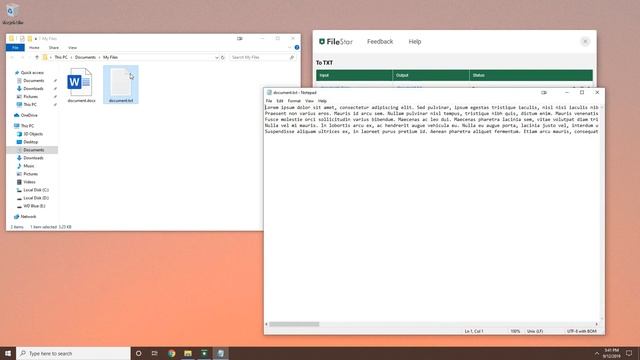 Convert DOCX to TXT смотреть онлайн