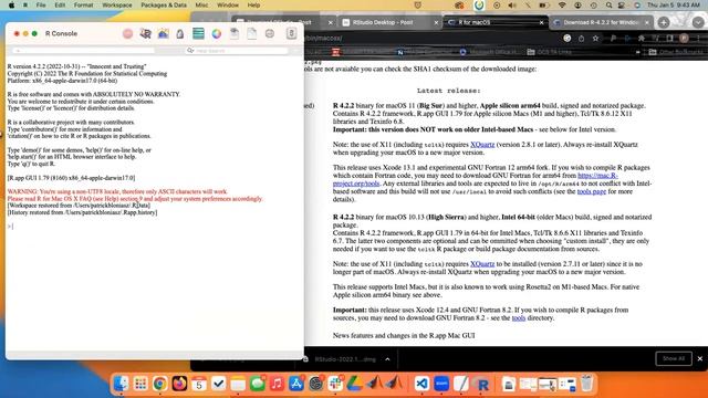 Installing R and RStudio on MacOS and Windows (R workshop) смотреть онлайн