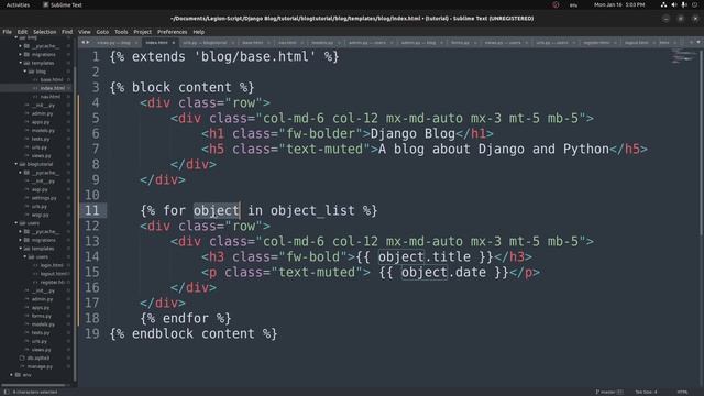 Build a Blog using Django, Python, and Bootstrap смотреть онлайн