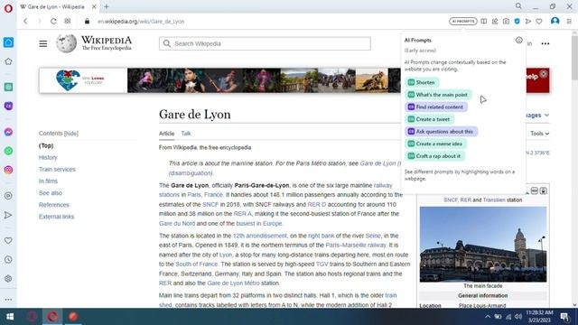 How to Enable and use the new AI Prompts feature of Opera Browser смотреть онлайн