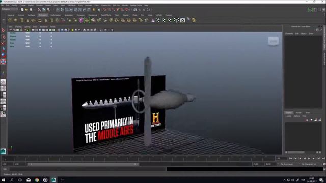 Autodesk Maya Speed Modeling Sword Breaker смотреть онлайн