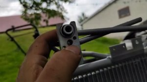 Замена радиатора кондиционера