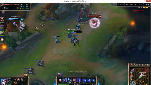 |League of Legends|Jinx|First 5 Versus 5|High Ping|Ownage| смотреть онлайн