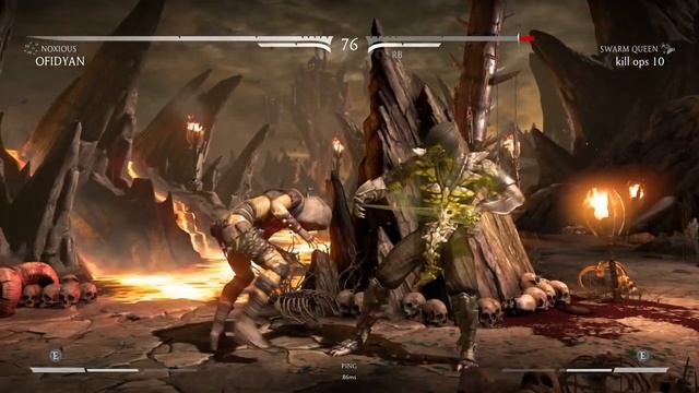 MKXL: Reptile vs D'vorah (Swarm Queen) 2 смотреть онлайн