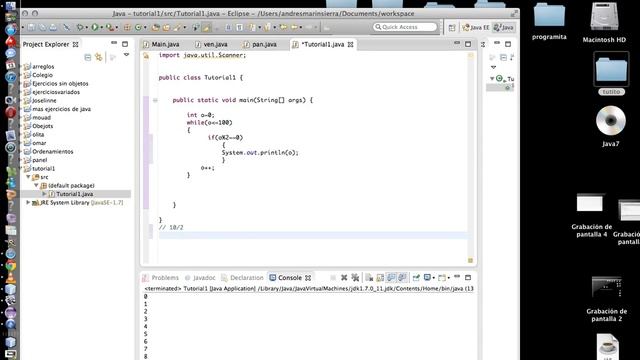 Curso completo JAVA # 7 - If dentro de un bucle - Español смотреть онлайн