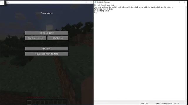 How to make Wood pickaxe Java/bedrock (Not Click-Bait) (No Virus) FREE DOWNLOAD!!!!!!! 2020 Tutoria смотреть онлайн