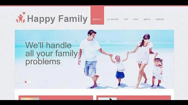 Preview White Family Center Joomla Template by Irene TMT смотреть онлайн