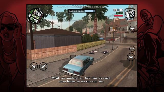GTA San Andreas - iPad Walkthrough - Mission #7 - Drive-by (HD) смотреть онлайн