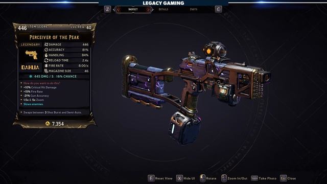 Wonderlands | Perceiver Of The Peak - Legendary Pistol Guide смотреть онлайн
