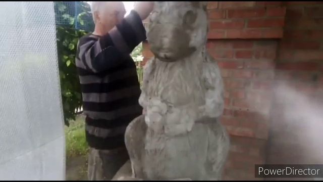 Процесс создания Дачных Скульптур Белки.г.Омск смотреть онлайн