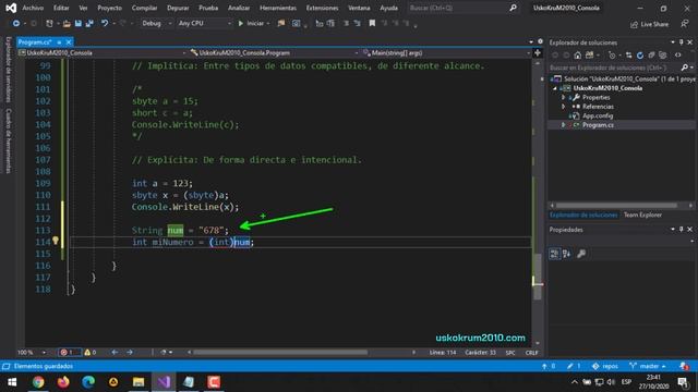 Casting en C#: Conversiones Implícitas e Explícitas ✅ | Curso C# 9 смотреть онлайн