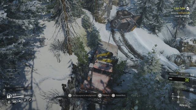 Western Star Wrangling - SnowRunner Hard Mode Part 82 смотреть онлайн