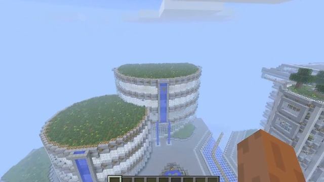 Обзоры карт на minecraft часть 1! Огромный город! смотреть онлайн