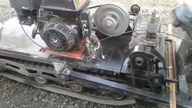 Мотобуксировщик / мотособака с кпп от жигулей своими руками смотреть онлайн