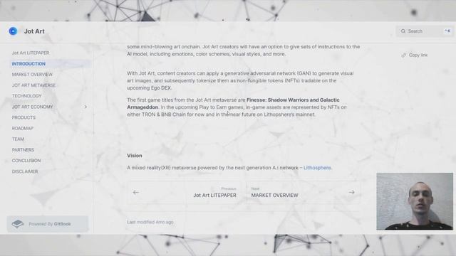 JOT ART // CROSS CHAIN A.I POWERED METAVERSE смотреть онлайн