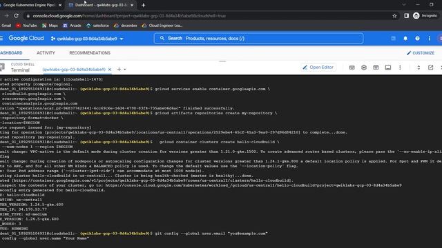 Google Kubernetes Engine Pipeline using Cloud Build || Holiday challenge 2k22 смотреть онлайн