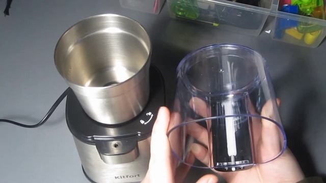 Обзор на кофемолку Kitfort KT-1315!!!!! Перемалывает кофе!