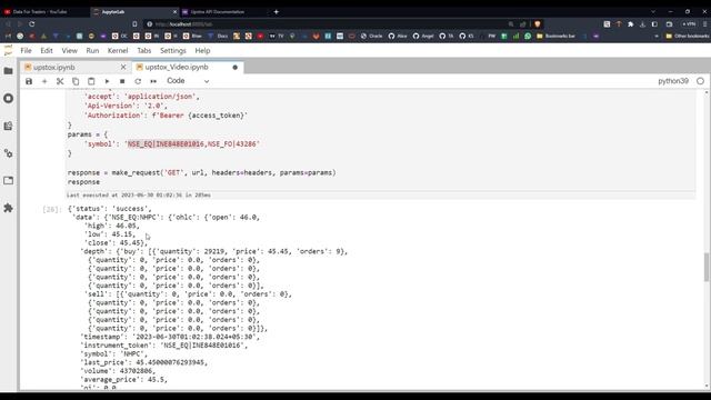 Upstox Uplink API | How to Use Market Data API ? | Part -2 смотреть онлайн