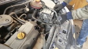 Замена масла на Opel Corsa C Z12XE