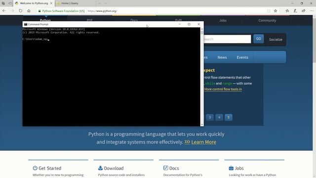 How to get geany to work with python on windows (python 3.7 or newer). смотреть онлайн