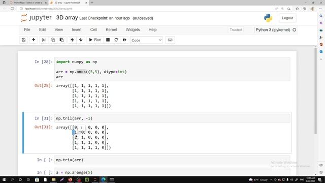 Tril vs Triu -numpy | Snake In Code смотреть онлайн