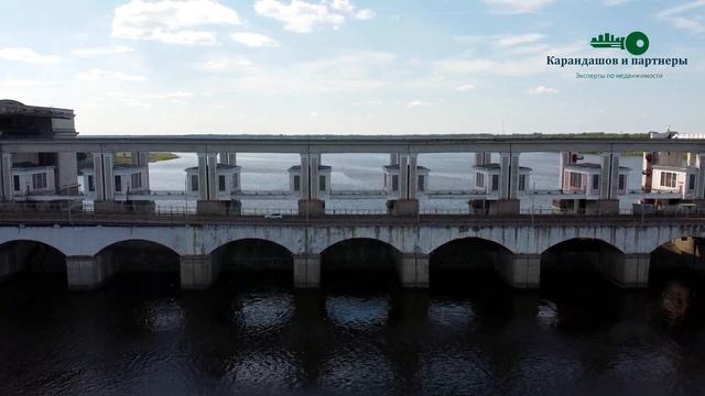 Угличская ГЭС. Плотина на р. Волга в г. Углич смотреть онлайн