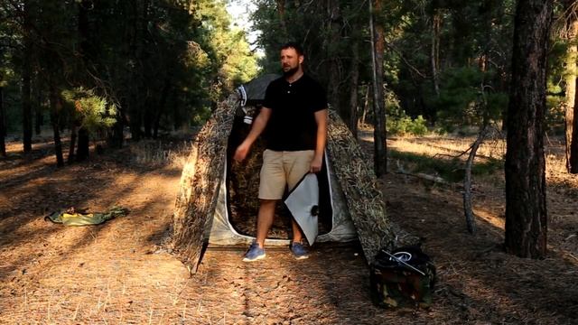 Кемпинговая палатка "Спутник-3" Берег для пеших походов смотреть онлайн