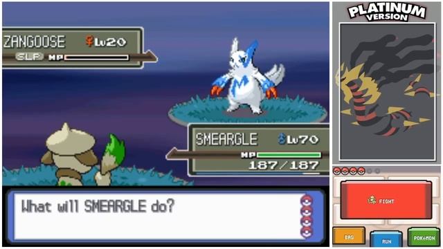 [LIVE] Shiny Zangoose after 2,289 REs in Platinum (Repel trick + Ruby insertion) смотреть онлайн