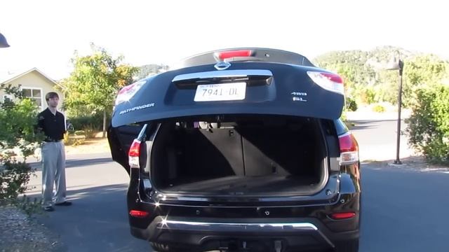 Trunk space in the 2013 Nissan Pathfinder смотреть онлайн