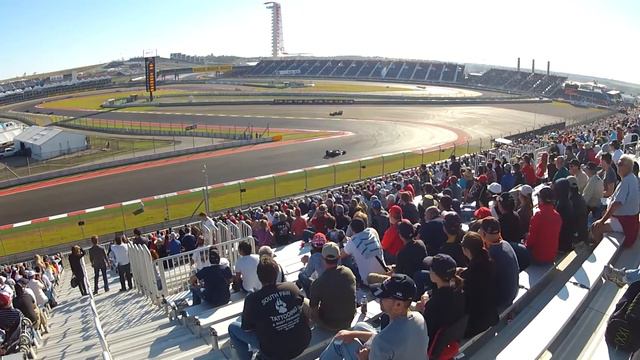 John Player Special Lotus 77 from Turn 12 of Circuit of the Americas. смотреть онлайн