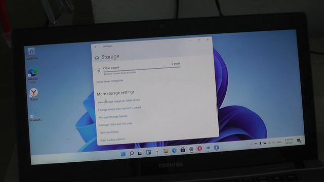 Новый параметр Storage в Windows 11 смотреть онлайн