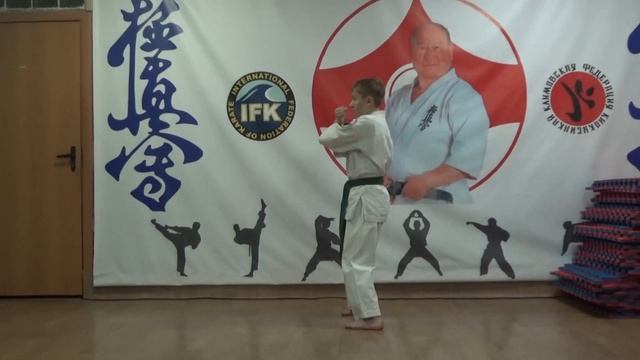 Тецуи ёко учи в киба дачи. Кихон на 7 кю Киокусинкай каратэ смотреть онлайн