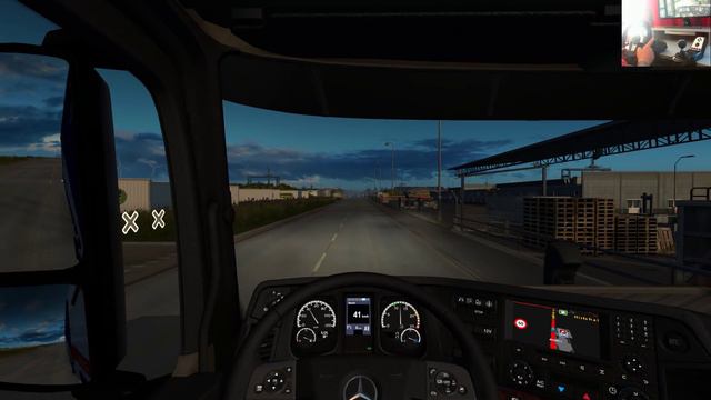 ETS2 - Mercedes Actros Diez Spedition Combo смотреть онлайн