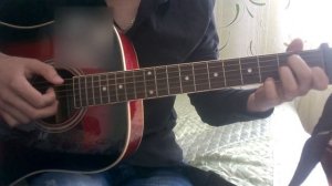 Айскрин - Между нами километры (ВИДЕОУРОК на гитаре без Баррэ│перебор + бой)