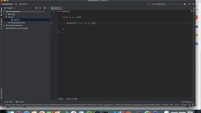Kotlin for Loop - Tutorial #4 смотреть онлайн