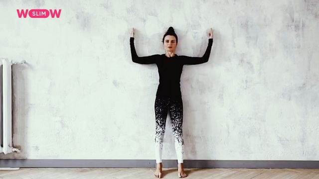 Комплекс упражнений для красивой осанки у стены от Юлии Богдан. смотреть онлайн